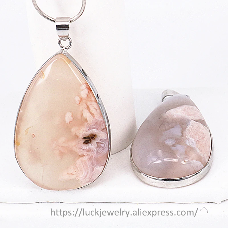 3pcs/lot Luck Jewel Natural Onyx DIY Necklace Peach Blossom Pink Gem Cabochon Women Jewelry Wholesale Long Chain Premium Gifts
3pcs/lot Luck Jewel Natural Onyx DIY Necklace Peach Blossom Pink Gem Cabochon Women Jewelry Wholesale Long Chain Premium Gifts