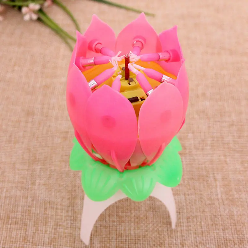 Children Happy Birthday Party Music Candle Romantic Lotus Flower Lights With Musical Automatically Open For Kids Gifts Store
Children Happy Birthday Party Music Candle Romantic Lotus Flower Lights With Musical Automatically Open For Kids Gifts Store
