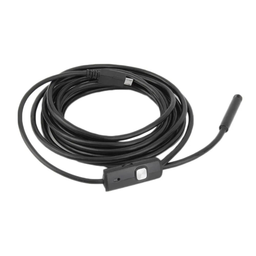 3.5M 7mm Lens HD 480P USB OTG Snake Endoscope Waterproof 6 LEDs Inspection Pipe Camera Borescope For Android Phone PC
3.5M 7mm Lens HD 480P USB OTG Snake Endoscope Waterproof 6 LEDs Inspection Pipe Camera Borescope For Android Phone PC