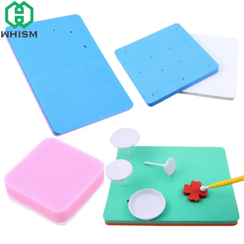 WHISM 1/2pcs DIY 5 Holes Square Shape Sponge Pad Sugar Flowers Modelling Tools Sugar Art Foam Fondant Pastry Cake Mat Bakeware
WHISM 1/2pcs DIY 5 Holes Square Shape Sponge Pad Sugar Flowers Modelling Tools Sugar Art Foam Fondant Pastry Cake Mat Bakeware