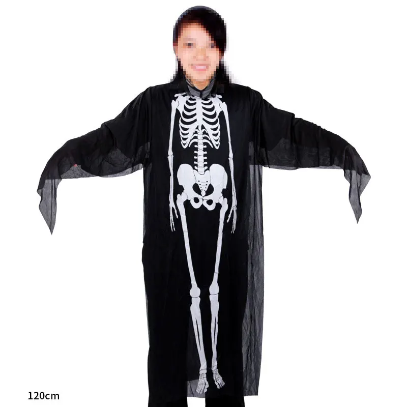 Halloween Party Costumes Cheap Skull Cloak Decoration For Adult and Kids Cosplay Horror Ghost Costume Clothes
Halloween Party Costumes Cheap Skull Cloak Decoration For Adult and Kids Cosplay Horror Ghost Costume Clothes