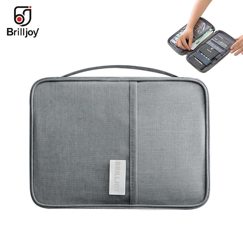 Brilljoy Travel Organizer Passport Holder Card Package Credit Card Holder Wallet Document Package ID Holder Storage Bag Clutch
Brilljoy Travel Organizer Passport Holder Card Package Credit Card Holder Wallet Document Package ID Holder Storage Bag Clutch