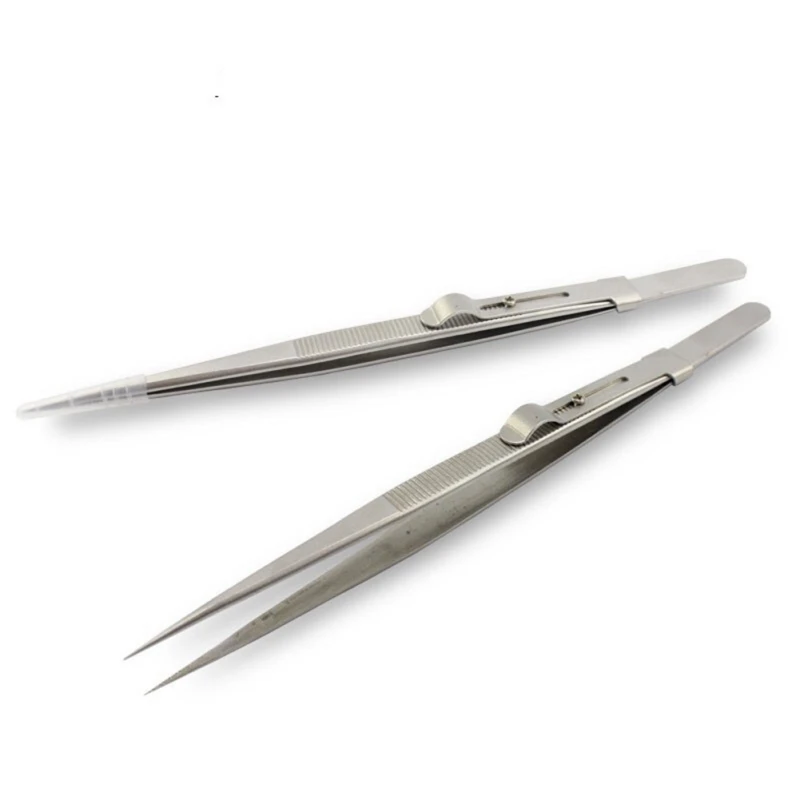 New Adjustable Slide lock Anti-static Tweezers For Jewelry Electronic Component Repair Hand Tools
New Adjustable Slide lock Anti-static Tweezers For Jewelry Electronic Component Repair Hand Tools