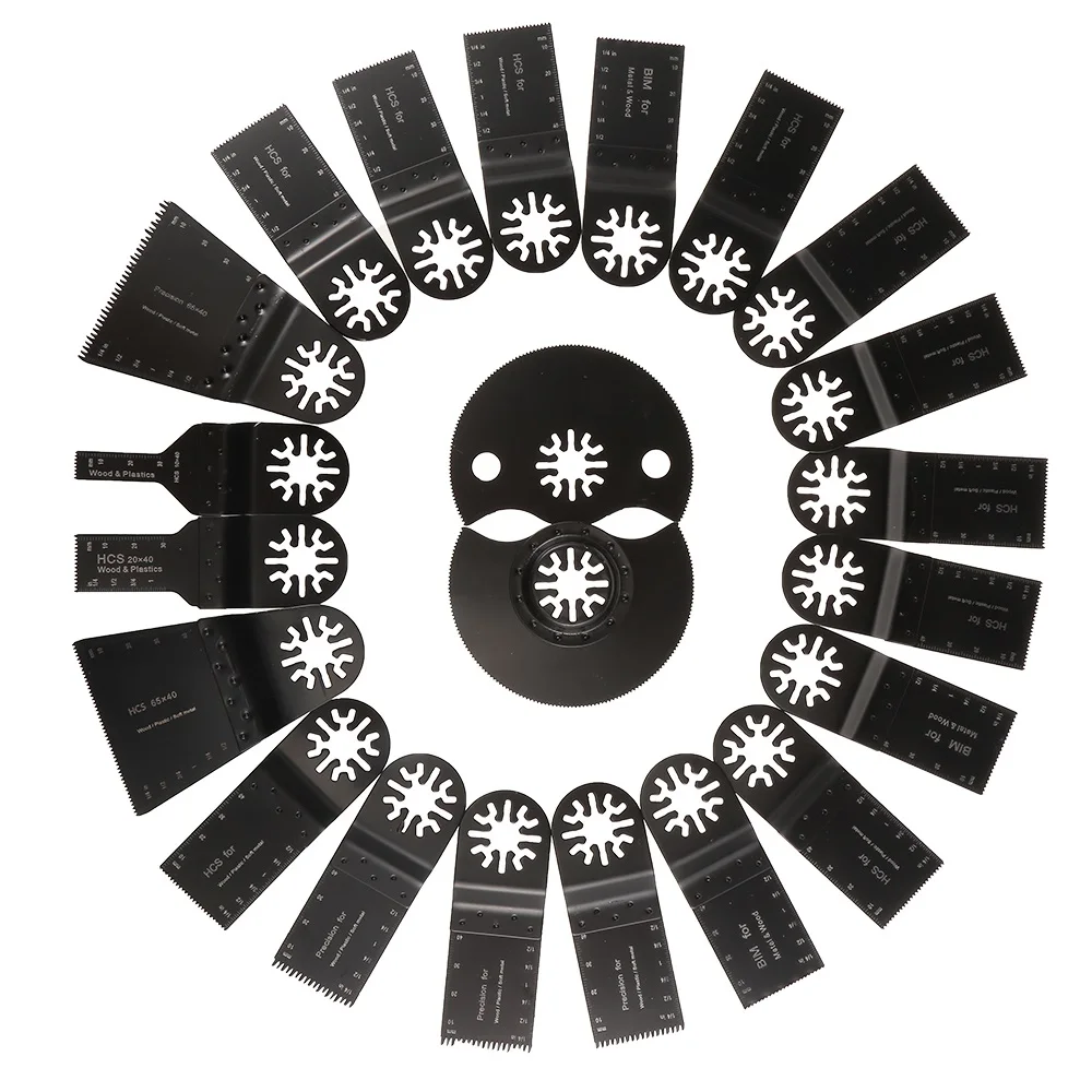 22 Pcs Kit Oscillating Tool Saw Blades For Renovator Power Tools As Fein Multimaster,Dremel For Cutting Grinding
22 Pcs Kit Oscillating Tool Saw Blades For Renovator Power Tools As Fein Multimaster,Dremel For Cutting Grinding