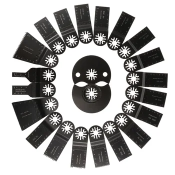 22 Pcs Kit Oscillating Tool Saw Blades For Renovator Power Tools As Fein Multimaster,Dremel For Cutting Grinding
22 Pcs Kit Oscillating Tool Saw Blades For Renovator Power Tools As Fein Multimaster,Dremel For Cutting Grinding