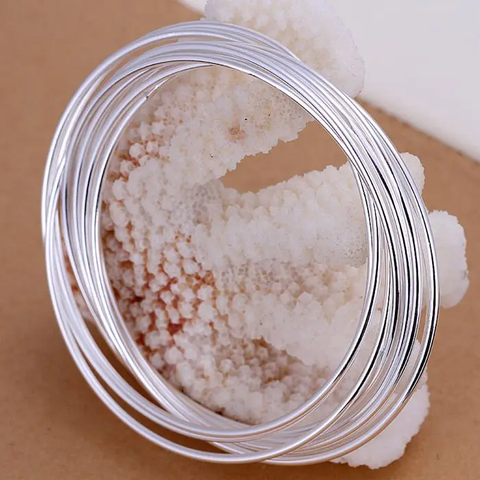 Silver Plated Bangles For Women 925 Fashion Silver Jewellery Bracelets Bangles Ten Ring Bangle /ZZDQNBLYB084 UPQUEVUO 
Silver Plated Bangles For Women 925 Fashion Silver Jewellery Bracelets Bangles Ten Ring Bangle /ZZDQNBLYB084 UPQUEVUO