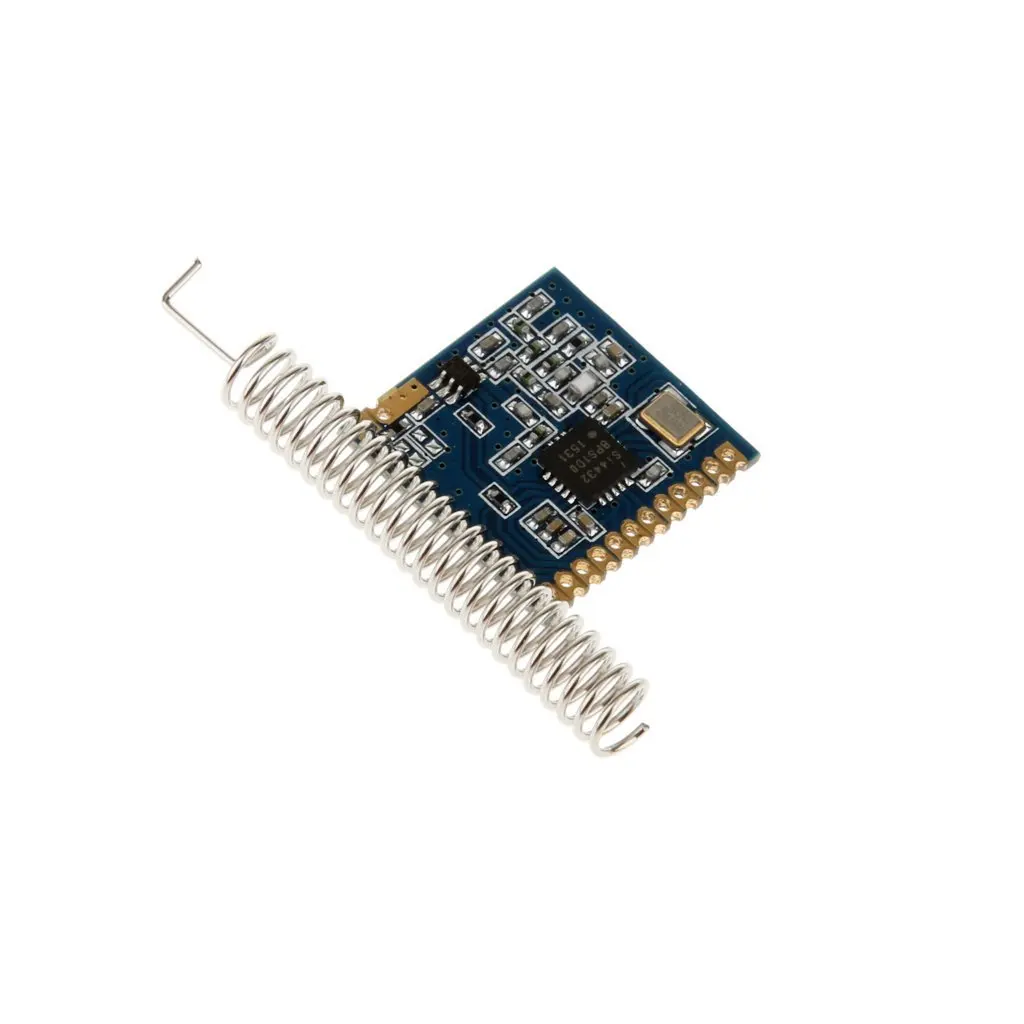 SI4432 470MHz 1000M Wireless Communication Module Transceiver 470M 433mhz Pack of 1
SI4432 470MHz 1000M Wireless Communication Module Transceiver 470M 433mhz Pack of 1