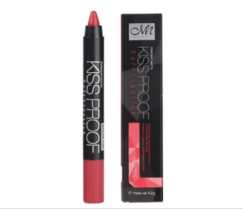 19 Colors Available kissproof batom matte lipstick makeup Waterproof lip pencil for sexy women lip stick / by dhl 200pcs 
19 Colors Available kissproof batom matte lipstick makeup Waterproof lip pencil for sexy women lip stick / by dhl 200pcs