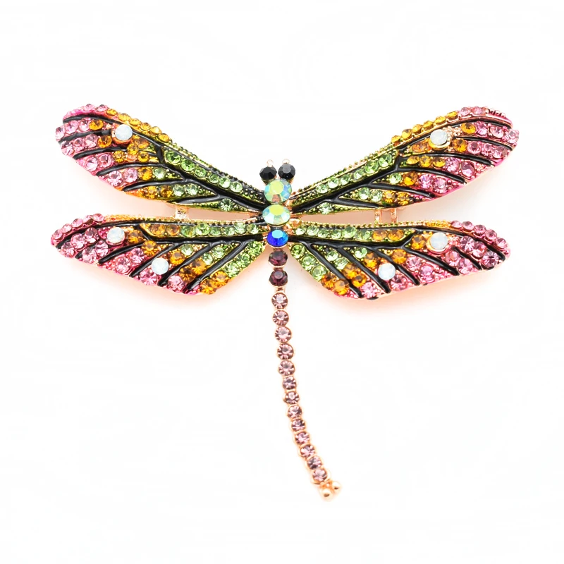 EKUSTYEE Crystal Vintage Dragonfly Brooches for Women Large Insect Brooch Pin Fashion Dress Coat Accessories Cute Jewelry
EKUSTYEE Crystal Vintage Dragonfly Brooches for Women Large Insect Brooch Pin Fashion Dress Coat Accessories Cute Jewelry