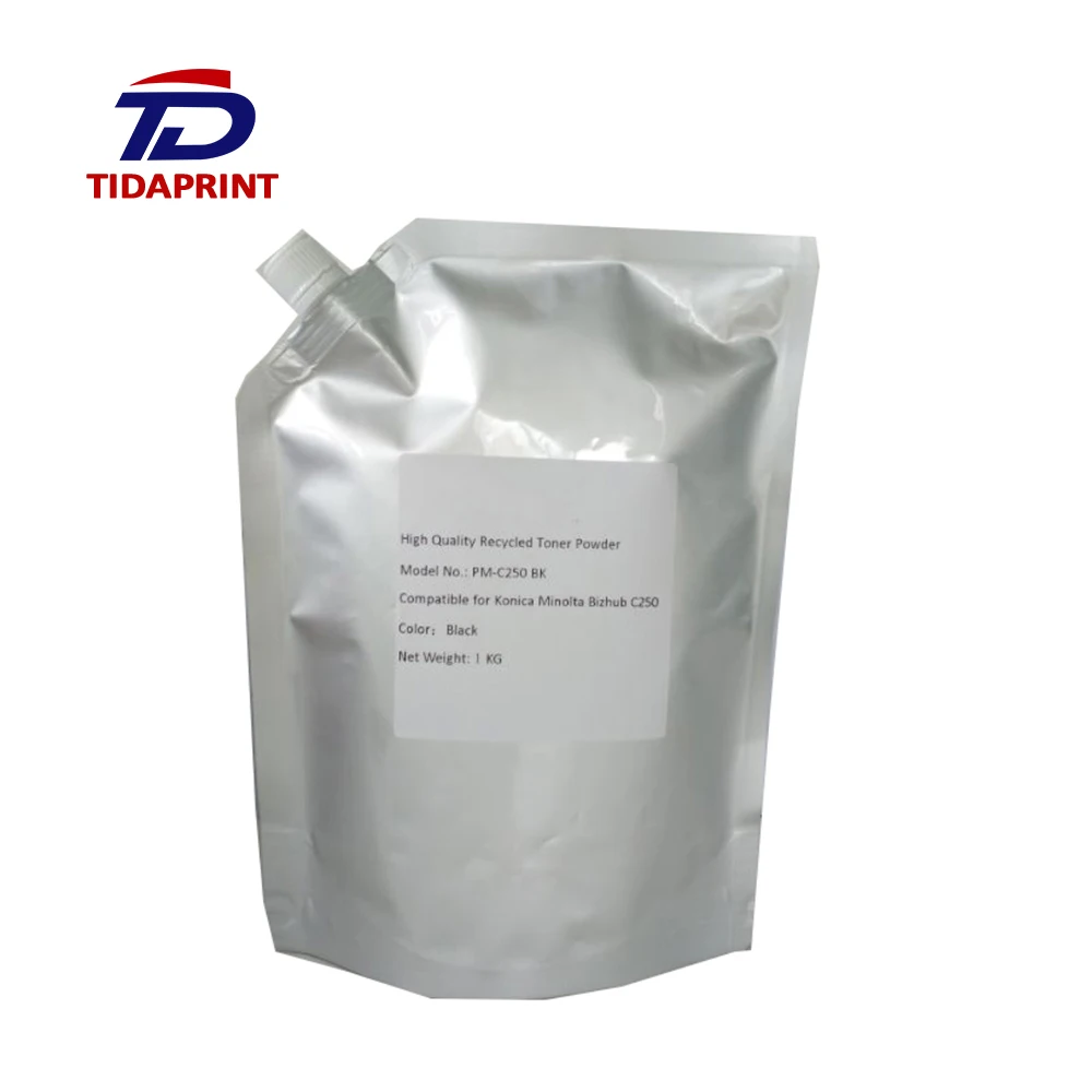TIDAPRINT C250 (TN210) Recycled OEM A Grade Copier Color Toner Powder for Minolta Bizhub C250 C252 (1KG/Pack)
TIDAPRINT C250 (TN210) Recycled OEM A Grade Copier Color Toner Powder for Minolta Bizhub C250 C252 (1KG/Pack)