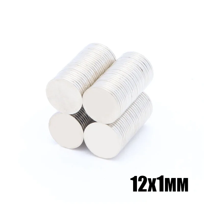 500pcs 12mm x 1 mm Super Strong Round Disc Magnet 12x1 mm Rare Earth Neodymium N35 Circular magnet Permanent magnet 12mm*1mm
500pcs 12mm x 1 mm Super Strong Round Disc Magnet 12x1 mm Rare Earth Neodymium N35 Circular magnet Permanent magnet 12mm*1mm