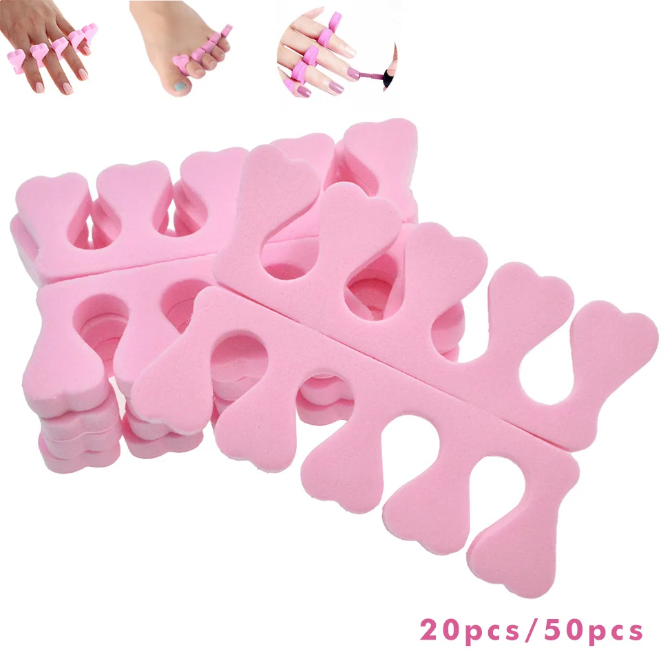 20pcs/50pcs Pink Nail Art Toes Separators Beauty Tools Soft Sponge Fingers Foots DIY Profession Polish Manicure Pedicure
20pcs/50pcs Pink Nail Art Toes Separators Beauty Tools Soft Sponge Fingers Foots DIY Profession Polish Manicure Pedicure