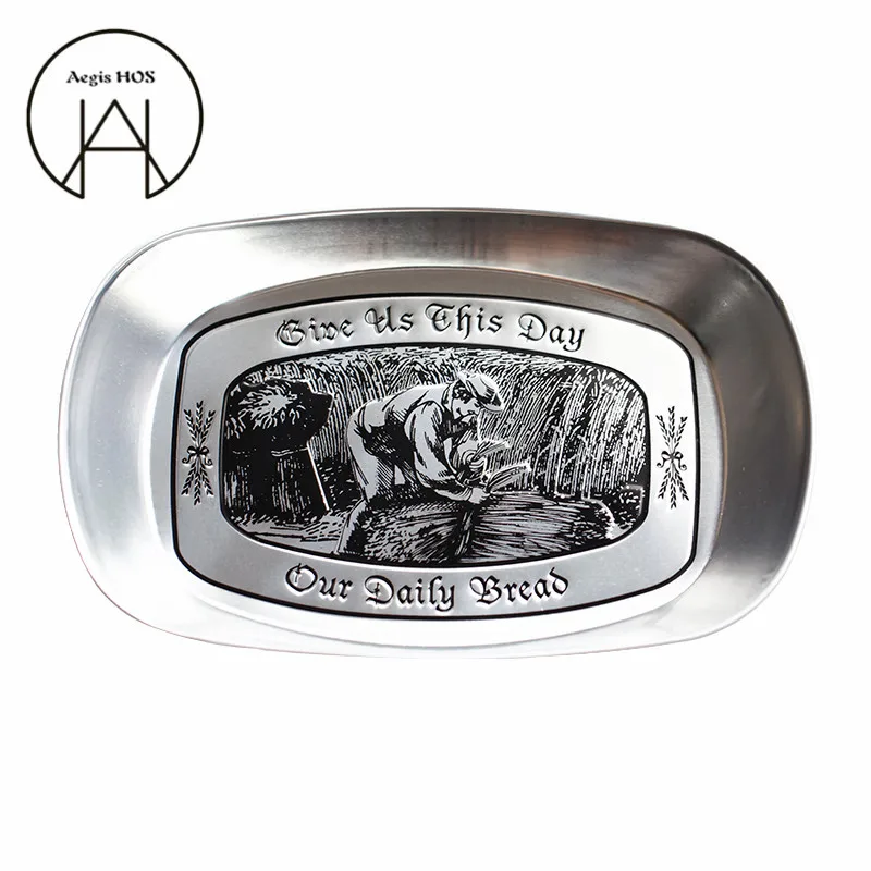 American Retro-depiction Plate metal small tray creative pattern small fruit plate fries dish snack plates iron dishs25CMx16cmx3
American Retro-depiction Plate metal small tray creative pattern small fruit plate fries dish snack plates iron dishs25CMx16cmx3