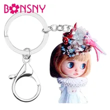 Bonsny акриловая симпатичная русская кукла для коротких волос