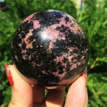Natural Plum Blossom Tourmaline Crystal Sphere Ball Gemstone Great for Meditation Home Decoration Chakra Reiki Stone
Natural Plum Blossom Tourmaline Crystal Sphere Ball Gemstone Great for Meditation Home Decoration Chakra Reiki Stone