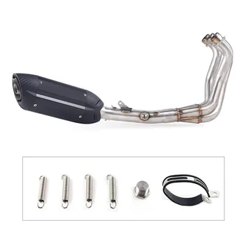 Full System Escape Middle Link Pipe Muffler Exhaust Slip On For yamaha FZ09 MT09 MT-09 FZ-09 2014-2018 Not for Tracer
Full System Escape Middle Link Pipe Muffler Exhaust Slip On For yamaha FZ09 MT09 MT-09 FZ-09 2014-2018 Not for Tracer