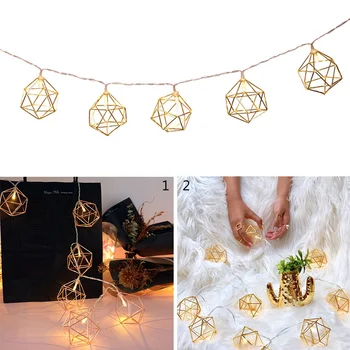 3M 20 LED Rose gold Copper Wire LED String Light Iron Geometric hexagons With 3*AA battery Adapter For Valentines Party Wedding
3M 20 LED Rose gold Copper Wire LED String Light Iron Geometric hexagons With 3*AA battery Adapter For Valentines Party Wedding