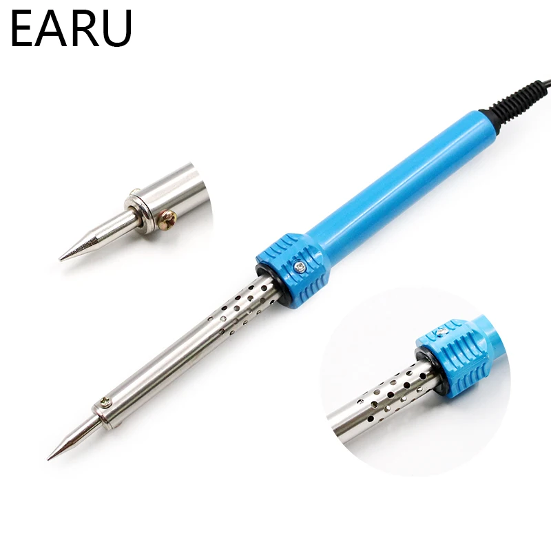 Mini Portable Handle Electric Soldering Iron 220V 110V 60W Welding Solder Rework Station Heat Pencil Repair Tool
Mini Portable Handle Electric Soldering Iron 220V 110V 60W Welding Solder Rework Station Heat Pencil Repair Tool