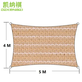 4 x 5 M Retangle Shade Sails Combination 95% UV HDPE Net used for Residential Garden Patio courtyard
4 x 5 M Retangle Shade Sails Combination 95% UV HDPE Net used for Residential Garden Patio courtyard
