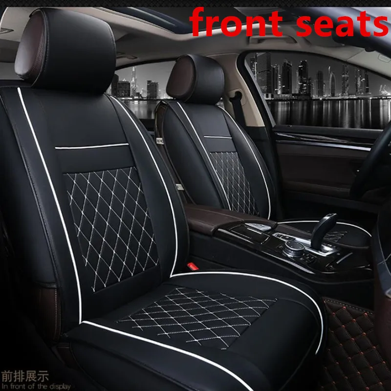 Фото Чехол для автомобильного сиденья из искусственной кожи Универсальный подходит