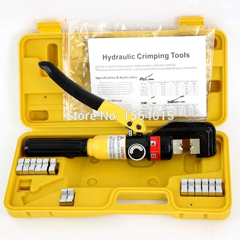 Russia Warehouse Hydraulic Crimping Tool Hydraulic Crimping Plier Hydraulic Compression Tool YQK-70 Range 4-70MM2 Pressure 6T
Russia Warehouse Hydraulic Crimping Tool Hydraulic Crimping Plier Hydraulic Compression Tool YQK-70 Range 4-70MM2 Pressure 6T