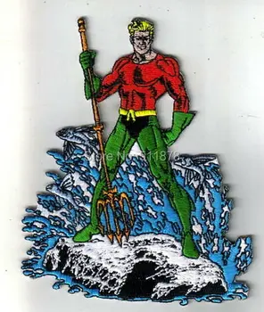 4.5" DC Comics Aquaman TV movie Embroidered iron on sew on patch rockabilly applique badge emblem dropship wholesale
4.5" DC Comics Aquaman TV movie Embroidered iron on sew on patch rockabilly applique badge emblem dropship wholesale