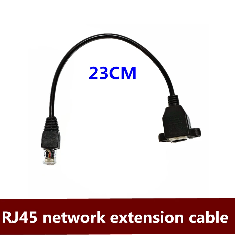 RJ45 extension cable with screw hole Network cable male to female extension cable RJ45 network extension cable
RJ45 extension cable with screw hole Network cable male to female extension cable RJ45 network extension cable