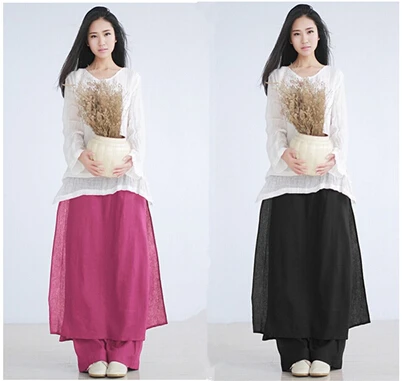 2019 good quality women brand loose casual skirts pants,vintage cotton long Pants & Capris, vestidos femininos plus size 3XL 4XL
2019 good quality women brand loose casual skirts pants,vintage cotton long Pants & Capris, vestidos femininos plus size 3XL 4XL