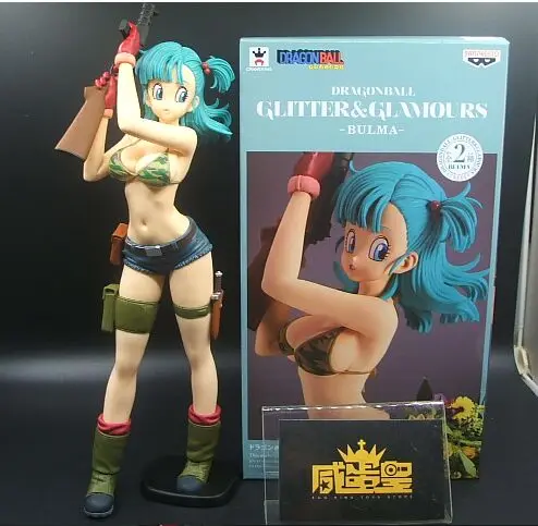 Original BANPRESTO Glitter&Glamours GG Buruma Bulma PVC Figure Brinquedos Dragon ball Z Toy doll 25cm tall
Original BANPRESTO Glitter&Glamours GG Buruma Bulma PVC Figure Brinquedos Dragon ball Z Toy doll 25cm tall