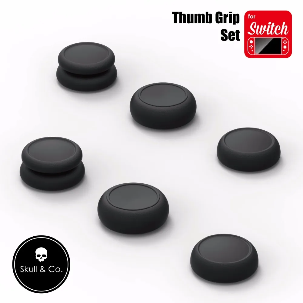 10 sets Skull & Co. Skin, CQC, FPS Thumb Grip Set Joystick Cap Thumbstick Cover for Nintend Nintendo Switch Joy-Con Controller
10 sets Skull & Co. Skin, CQC, FPS Thumb Grip Set Joystick Cap Thumbstick Cover for Nintend Nintendo Switch Joy-Con Controller