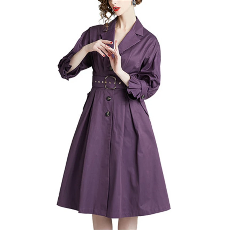 Women Windbreaker Spring Autumn Coats New Fashion Korean Leisure Belt Trench Coats Women's Slim Quality Long sleeve Coats FC111
Women Windbreaker Spring Autumn Coats New Fashion Korean Leisure Belt Trench Coats Women's Slim Quality Long sleeve Coats FC111