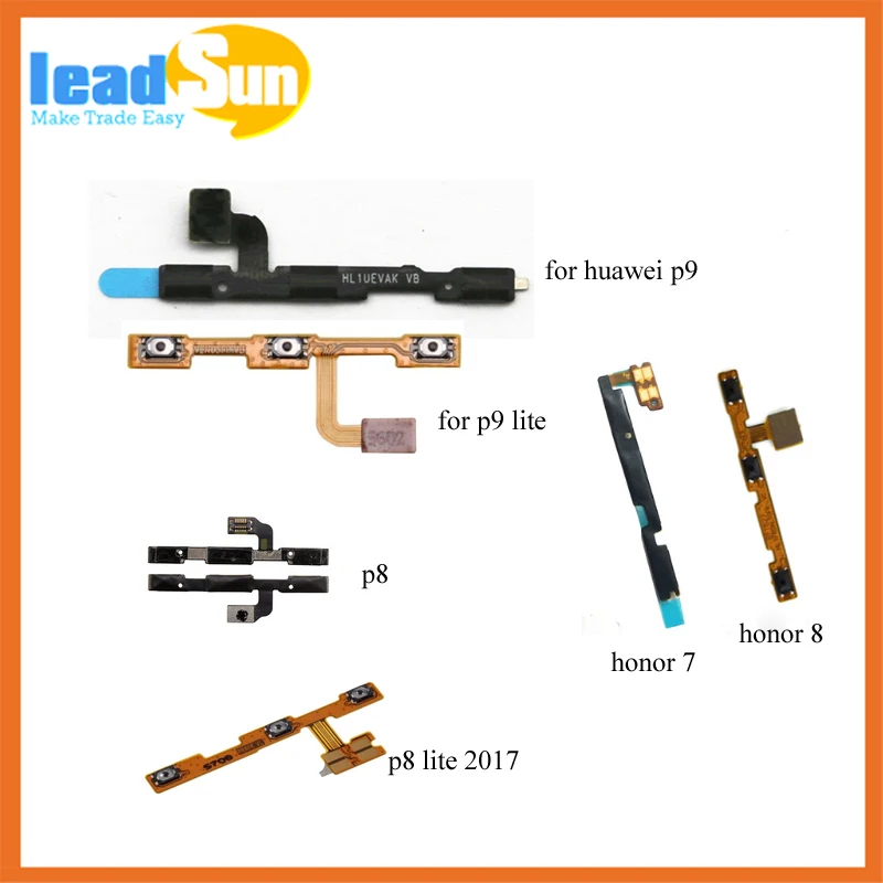 Replacement Repair Spare Parts Power On Off Volume Up Down Button Key Flex Cable for Huawei P8 P9 P9 Lite/G9 Honor 7 honor 8
Replacement Repair Spare Parts Power On Off Volume Up Down Button Key Flex Cable for Huawei P8 P9 P9 Lite/G9 Honor 7 honor 8
