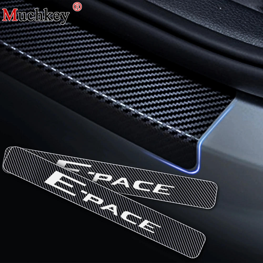 4D Carbon Fiber For Jaguar E-PACE Car Door Sill Protector Door Plate Scuff Protection Door Step Scratch Decoration stickers 4Pcs
4D Carbon Fiber For Jaguar E-PACE Car Door Sill Protector Door Plate Scuff Protection Door Step Scratch Decoration stickers 4Pcs