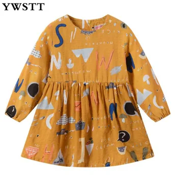 YWSTT Spring Girl Print Dress 2019 New Multi-Color Girl Princess Long Sleeve Dress Girls Party Costume Girls Cotton Dresses
YWSTT Spring Girl Print Dress 2019 New Multi-Color Girl Princess Long Sleeve Dress Girls Party Costume Girls Cotton Dresses