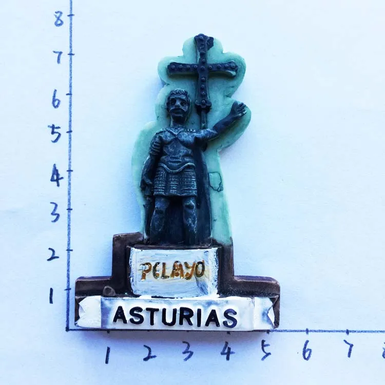 Spain Asturias tourist souvenir national hero Pirayo statue magnetic stickers refrigerator stickers
Spain Asturias tourist souvenir national hero Pirayo statue magnetic stickers refrigerator stickers