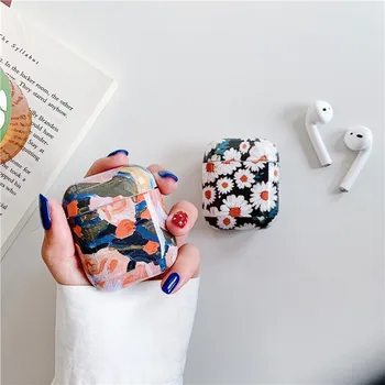Retro Oil Painting Case For Apple Airpods Cute Daisy Flower Bluetooth Earphone Hard Cover Headphones Case Box For Airpods Funda
Retro Oil Painting Case For Apple Airpods Cute Daisy Flower Bluetooth Earphone Hard Cover Headphones Case Box For Airpods Funda