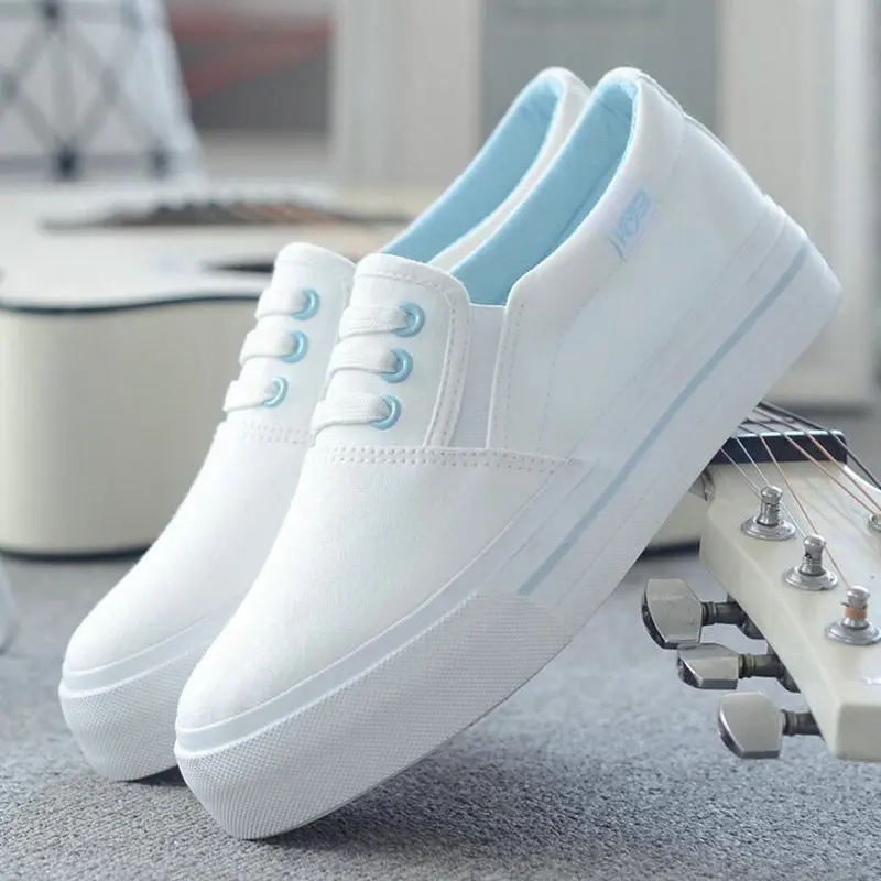 Women Flats Shoes 2019 Women Casual Shoes Flats White Black Women's Canvas Shoes Slip-On Solid Color Spring Fashion Shoes
Women Flats Shoes 2019 Women Casual Shoes Flats White Black Women's Canvas Shoes Slip-On Solid Color Spring Fashion Shoes