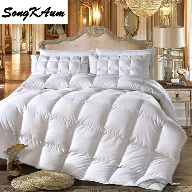 New Fashion Luxury DesignTop Quality White Goose Down Filler/Inner Quit King Size Thickening And Warming Four Seasons Comforter
New Fashion Luxury DesignTop Quality White Goose Down Filler/Inner Quit King Size Thickening And Warming Four Seasons Comforter