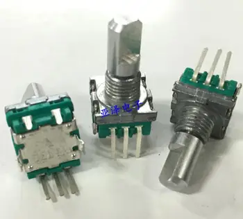 5pcs/lot Taiwan DELTA emperor peak EC11 encoder with switch 20 positioning pulse shaft length 15MM digital potentiometer
5pcs/lot Taiwan DELTA emperor peak EC11 encoder with switch 20 positioning pulse shaft length 15MM digital potentiometer