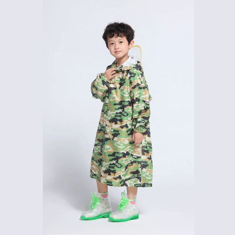 Thicken Polyester Kids Rain Coat Camouflage Children Rainwear for Hiking Girl Raincoat Waterproof Boy Rain Gear At Outdoor YY050
Thicken Polyester Kids Rain Coat Camouflage Children Rainwear for Hiking Girl Raincoat Waterproof Boy Rain Gear At Outdoor YY050