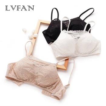 Female 2020 Silk Lace Side Seamless Bra Sexy Gathered Bra Thin Section Underwear Large Size Bra Non-Convertible Straps
Female 2020 Silk Lace Side Seamless Bra Sexy Gathered Bra Thin Section Underwear Large Size Bra Non-Convertible Straps