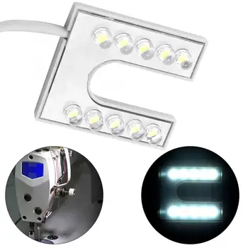 AC 110-265V LED Light Flexible Gooseneck Lamp with Magnetic Base For Sewing Machine With EU Plug
AC 110-265V LED Light Flexible Gooseneck Lamp with Magnetic Base For Sewing Machine With EU Plug