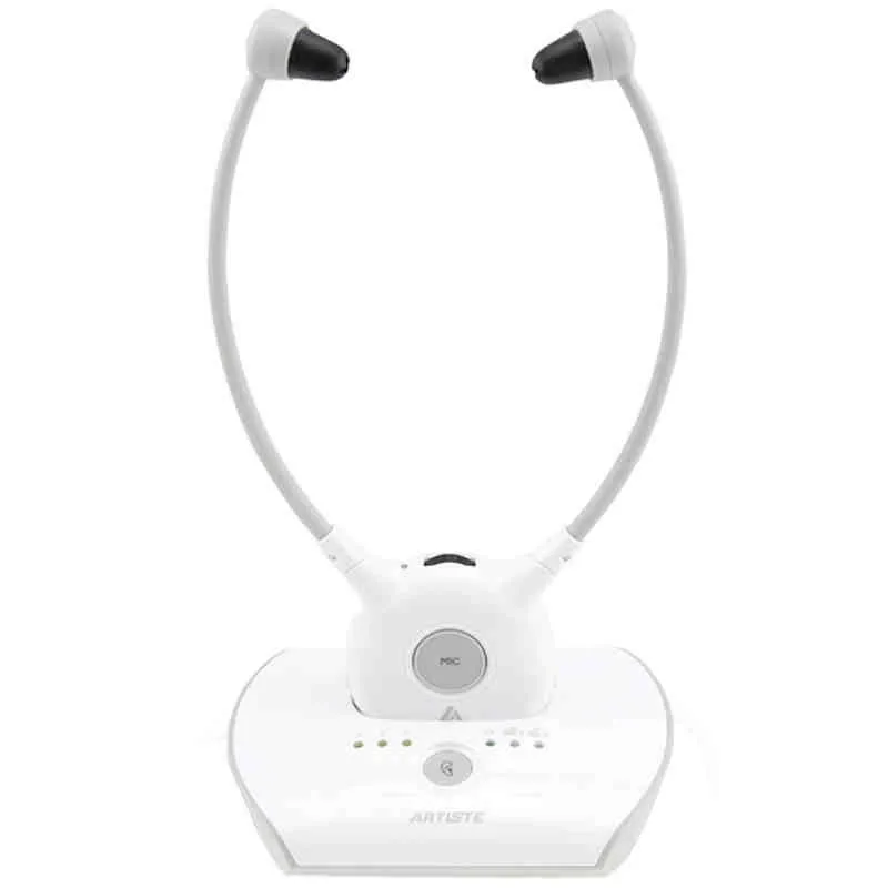 Artiste APH100 hearing aid earphone Wireless 2.4G HIFI for watching TV Elderly Hearing Aid Headset with EU plug
Artiste APH100 hearing aid earphone Wireless 2.4G HIFI for watching TV Elderly Hearing Aid Headset with EU plug