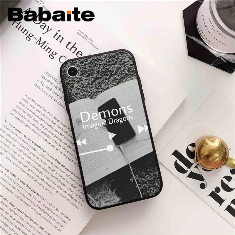 Babaite arctic monkeys DIY Painted Phone Accessories Case for iPhone 8 7 6 6S Plus X XS MAX 5 5S SE XR 10 Cover