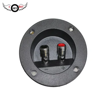 Opening 47mm Speaker Connection Accessories KTV Audio Two-bit Round Press Type Junction Box Clamp Box Card Line In Terminal
Opening 47mm Speaker Connection Accessories KTV Audio Two-bit Round Press Type Junction Box Clamp Box Card Line In Terminal