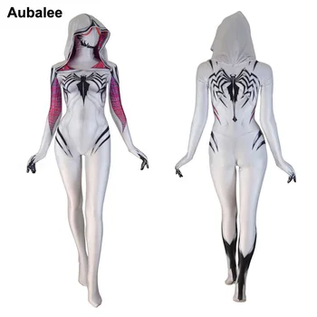 Women Chidren Venom Spider Costume Gwen Stacy Spiderman Cosplay Zentai Suit Halloween Adult Girls Superhero Jumpsuit Outfit
Women Chidren Venom Spider Costume Gwen Stacy Spiderman Cosplay Zentai Suit Halloween Adult Girls Superhero Jumpsuit Outfit