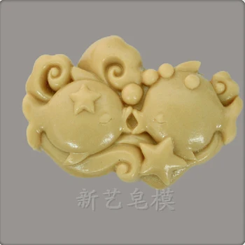 Hot populart !! constellation of the Pisces shape soap mold /cake mold/silicone mold/decorating cooking tools
Hot populart !! constellation of the Pisces shape soap mold /cake mold/silicone mold/decorating cooking tools