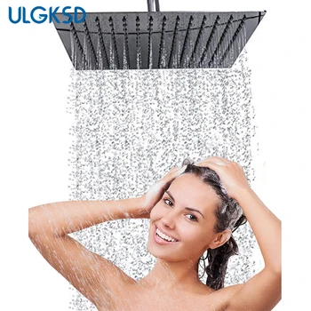 ULGKSD Rainfall Shower Head RU/US Shipping Stainless Steel Bathroom Shower Set Accessories Chrome/Brushed Nickle Ultrathin Heads
ULGKSD Rainfall Shower Head RU/US Shipping Stainless Steel Bathroom Shower Set Accessories Chrome/Brushed Nickle Ultrathin Heads