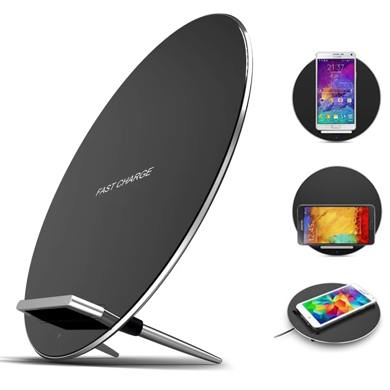 Wireless Charger For iPhone X 8 XS XR 10W USB Wireless Charging for Samsung Galaxy S8 S9 S7 S6 Qi USB Wireless Charger Holder (7)