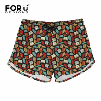 FORUDESIGNS Book Lovers Design Summer Short Women's Plus Size Casual Shorts Girls Quick Dry Fitness Board Shorts Feminino
FORUDESIGNS Book Lovers Design Summer Short Women's Plus Size Casual Shorts Girls Quick Dry Fitness Board Shorts Feminino